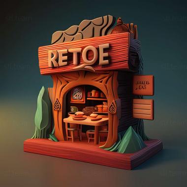 3D model Restaurant Story game (STL)